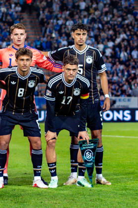 Nations League, Group A, Matchday 4, Greece vs. Germany at Toumba Stadium in Thessaloniki Team photo Derry Scherhant (Germany) Malick Thiaw (Germany) Waldemar Anton (Germany) Jonas Urbig (Germany) Aleksandar Pavlovic (Germany) Lennart Karl (Germany) David Raum (Germany) Philipp Treu (Germany) Jonathan Burkardt (Germany) Tom Bischof (Germany) Florian Wirtz (Germany) Copyright: xBahhoxKarax