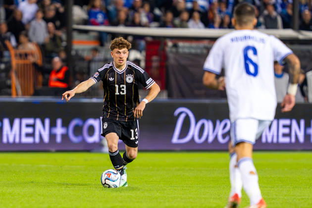 Philipp Treu Germany, Germany, 13 Greece vs. Germany, Soccer, UEFA Nations League, Matchday 4, 2026–2027 Season, October 4, 2026 Greece vs. Germany, Soccer, UEFA Nations League, Matchday 4, 2026–2027 Season, October 4, 2026 Thessaloniki Copyright: xEibner-Pressefoto J.xDerondeaux EP_JDU