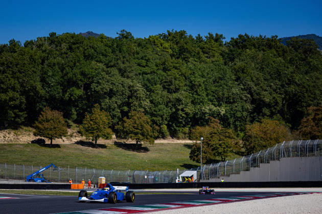 MOTORSPORTS - Classic Cars - ITALIAN HISTORIC GRAND PRIX Photo by IPA ABACAPRESS.COM89306362 - Boss GP class car, during the Historic Italian Grand Prix, Mugello (FI), October 2–4, 2026. Barberino del Mugello Italy  Copyright: xIPAxSport ABACAx