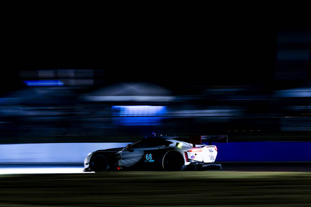 AUTO - IMSA - PETIT LE MANS 2026 68 HASSE CLOT Valentin (fra), SORENSEN Marco (dnk), DRUDI Mattia (ita), Car Blanche, Aston Martin Vantage GT3 Evo, action during the 2026 Motul Petit Le Mans, 11th round of the 2026 IMSA WeatherTech SportsCar Championship, from October 1 to 3, 2026 on the Michelin Raceway Road Atlanta in Braselton, Georgia, United States of America - BraseltonUnited States Copyright: xFabrizioxBoldonix