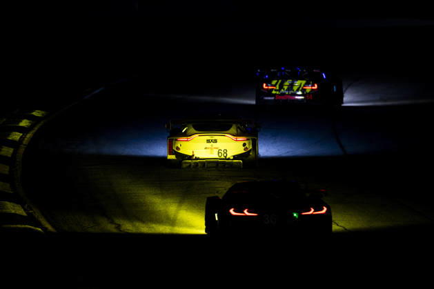 AUTO - IMSA - PETIT LE MANS 2026 68 HASSE CLOT Valentin (fra), SORENSEN Marco (dnk), DRUDI Mattia (ita), Car Blanche, Aston Martin Vantage GT3 Evo, action during the 2026 Motul Petit Le Mans, 11th round of the 2026 IMSA WeatherTech SportsCar Championship, from October 1 to 3, 2026 on the Michelin Raceway Road Atlanta in Braselton, Georgia, United States of America - BraseltonUnited States Copyright: xFabrizioxBoldonix