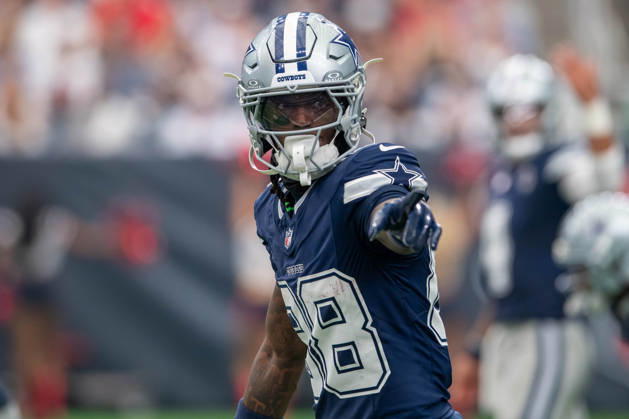 October 4, 2026: Dallas Cowboys wide receiver Ceedee Lamb (88) during a game between the Dallas Cowboys and the Houston Texans in Houston, TX. .. CSM NFL, American Football Herren, USA 2026: Cowboys Vs Texans OCT 04  - ZUMAc04_ 20261004_zma_c04_134 Copyright: xTraskxSmithx