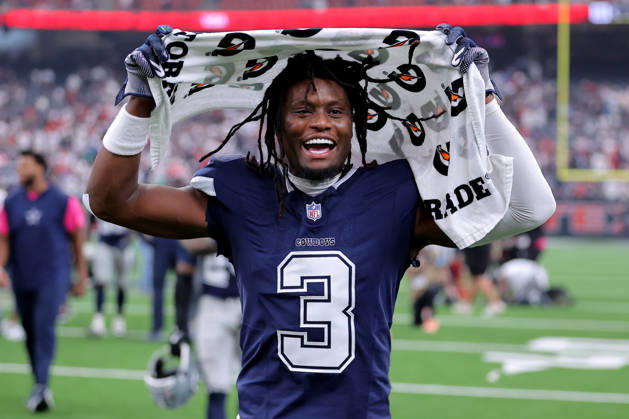October 4, 2026, Houston, Texas, U.S: Dallas Cowboys wide receiver George Pickens (3) leaves the field following Dallas 34-30 win over the Houston Texans at Reliant Stadium in Houston, TX on October 4, 2026. Houston U.S - ZUMAw137 20261004_aap_w137_088 Copyright: xErikxWilliamsx