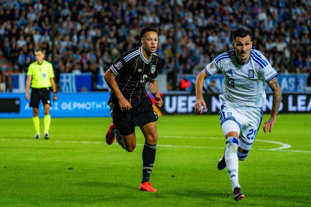 Nations League, Group A, Matchday 4, Greece vs. Germany at Toumba Stadium in Thessaloniki Derry Scherhant, Germany Copyright: xBahhoxKarax