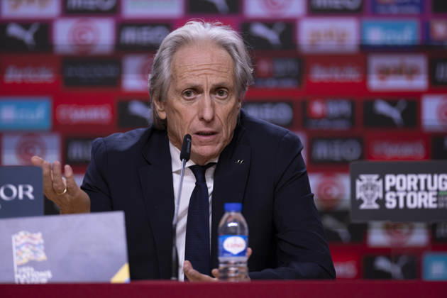 October 4, 2026, Porto, Porto, Portugal: PORTO, 04 OCTOBER - Jorge Jesus head coach of Portugal national team, Nationalteam is seen on the press conference, PK, Pressekonferenz after the game during the Portugal x Norway match for the UEFA Nations League 2026 at Estadio do Dragao on October 04, 2026 Porto Portugal - ZUMAl192 20261004_zsp_l192_015 Copyright: xMiguelxLemosx