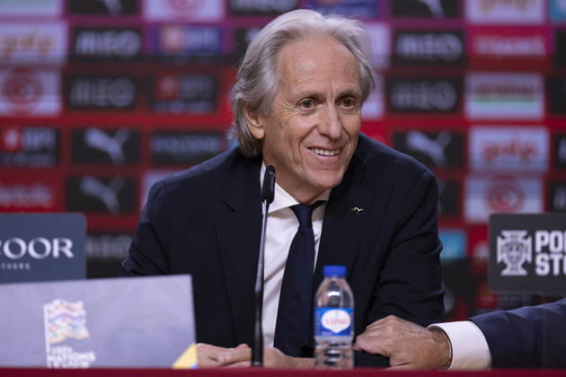 October 4, 2026, Porto, Porto, Portugal: PORTO, 04 OCTOBER - Jorge Jesus head coach of Portugal national team, Nationalteam is seen on the press conference, PK, Pressekonferenz after the game during the Portugal x Norway match for the UEFA Nations League 2026 at Estadio do Dragao on October 04, 2026 Porto Portugal - ZUMAl192 20261004_zsp_l192_016 Copyright: xMiguelxLemosx