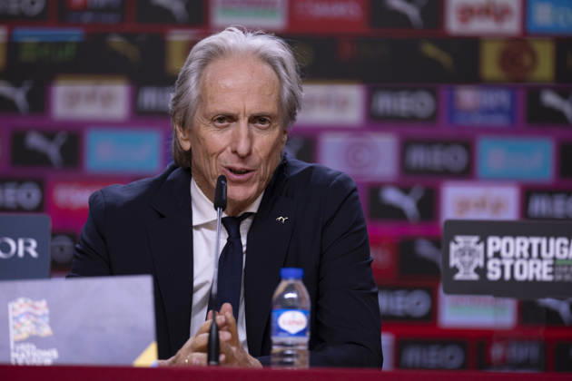 October 4, 2026, Porto, Porto, Portugal: PORTO, 04 OCTOBER - Jorge Jesus head coach of Portugal national team, Nationalteam is seen on the press conference, PK, Pressekonferenz after the game during the Portugal x Norway match for the UEFA Nations League 2026 at Estadio do Dragao on October 04, 2026 Porto Portugal - ZUMAl192 20261004_zsp_l192_023 Copyright: xMiguelxLemosx