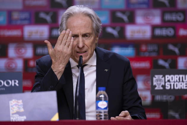 October 4, 2026, Porto, Porto, Portugal: PORTO, 04 OCTOBER - Jorge Jesus head coach of Portugal national team, Nationalteam is seen on the press conference, PK, Pressekonferenz after the game during the Portugal x Norway match for the UEFA Nations League 2026 at Estadio do Dragao on October 04, 2026 Porto Portugal - ZUMAl192 20261004_zsp_l192_026 Copyright: xMiguelxLemosx