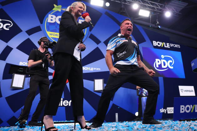 2026 BOYLE Sports World Grand Prix Wales Gerwyn Price after the 2026 Boyle Sports World Grand Prix Final at Mattioli Arena, Leicester, United Kingdom on 4 October 2026 Credit: Ryan Crockett Every Second Media Editorial use only. All images are copyright Every Second Media Limited. No images may be reproduced without prior permission. Copyright: xIMAGO EveryxSecondxMediax ESM-2198-0079 RyanxCrockettx xEveryxSecondxMediax