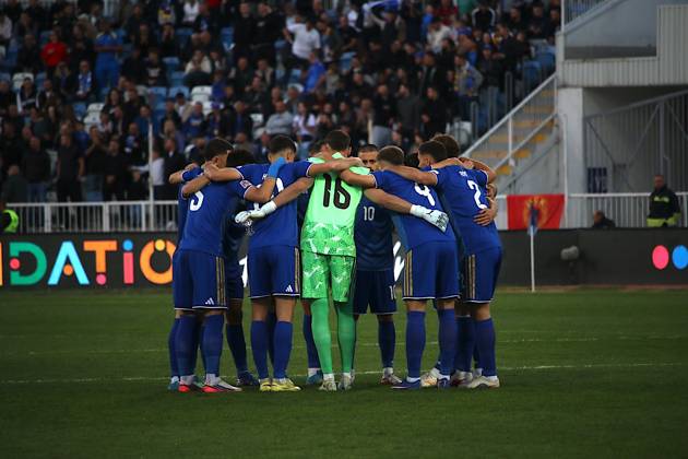 Kosovo v Austria - UEFA Nations League PRISTINA, KOSOVO - OCTOBER 4: Players of Kosovo are seen during the UEFA Nations League B match between the Kosovo and Austria at Fadil Vokrri Stadium in Baka Pristina, Kosovo, on October 04, 2026. Erkin Keci Anadolu Pristina Kosovo. Editorial use only. Please get in touch for any other usage. Copyright: x2026xAnadoluxErkinxKecix