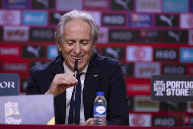 October 4, 2026, Porto, Porto, Portugal: PORTO, 04 OCTOBER - Jorge Jesus head coach of Portugal national team, Nationalteam is seen on the press conference, PK, Pressekonferenz after the game during the Portugal x Norway match for the UEFA Nations League 2026 at Estadio do Dragao on October 04, 2026 Porto Portugal - ZUMAl192 20261004_zsp_l192_045 Copyright: xMiguelxLemosx
