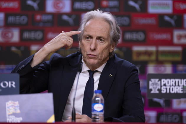 October 4, 2026, Porto, Porto, Portugal: PORTO, 04 OCTOBER - Jorge Jesus head coach of Portugal national team, Nationalteam is seen on the press conference, PK, Pressekonferenz after the game during the Portugal x Norway match for the UEFA Nations League 2026 at Estadio do Dragao on October 04, 2026 Porto Portugal - ZUMAl192 20261004_zsp_l192_046 Copyright: xMiguelxLemosx