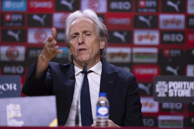 October 4, 2026, Porto, Porto, Portugal: PORTO, 04 OCTOBER - Jorge Jesus head coach of Portugal national team, Nationalteam is seen on the press conference, PK, Pressekonferenz after the game during the Portugal x Norway match for the UEFA Nations League 2026 at Estadio do Dragao on October 04, 2026 Porto Portugal - ZUMAl192 20261004_zsp_l192_049 Copyright: xMiguelxLemosx
