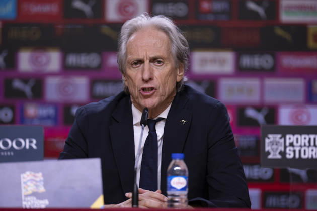 October 4, 2026, Porto, Porto, Portugal: PORTO, 04 OCTOBER - Jorge Jesus head coach of Portugal national team, Nationalteam is seen on the press conference, PK, Pressekonferenz after the game during the Portugal x Norway match for the UEFA Nations League 2026 at Estadio do Dragao on October 04, 2026 Porto Portugal - ZUMAl192 20261004_zsp_l192_053 Copyright: xMiguelxLemosx