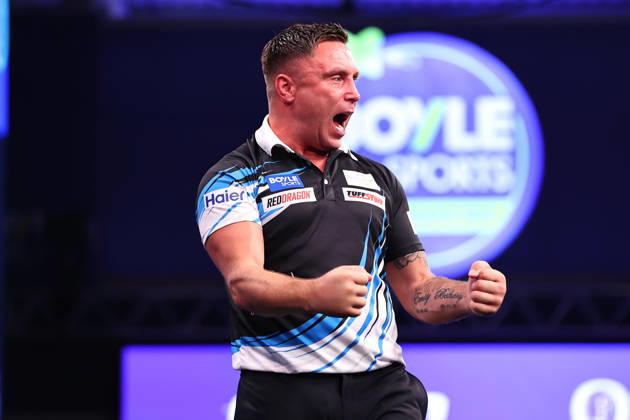 2026 BOYLE Sports World Grand Prix Wales Gerwyn Price reacts during the 2026 Boyle Sports World Grand Prix Final at Mattioli Arena, Leicester, United Kingdom on 4 October 2026 Credit: Ryan Crockett Every Second Media Editorial use only. All images are copyright Every Second Media Limited. No images may be reproduced without prior permission. Copyright: xIMAGO EveryxSecondxMediax ESM-2198-0100 RyanxCrockettx xEveryxSecondxMediax
