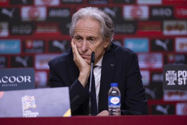 October 4, 2026, Porto, Porto, Portugal: PORTO, 04 OCTOBER - Jorge Jesus head coach of Portugal national team, Nationalteam is seen on the press conference, PK, Pressekonferenz after the game during the Portugal x Norway match for the UEFA Nations League 2026 at Estadio do Dragao on October 04, 2026 Porto Portugal - ZUMAl192 20261004_zsp_l192_065 Copyright: xMiguelxLemosx