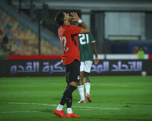 Egypt v South Africa - International Friendly, Länderspiel, Nationalmannschaft Omar Marmoush during the international friendly match between Egypt and South Africa at Cairo International Stadium, Cairo, Egypt Cairo Cairo EGYPT Copyright: xMohamedxTageldinx
