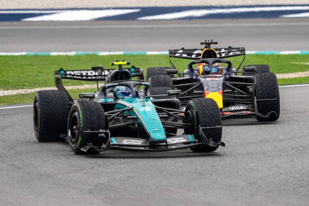 F1 2026: (Podium) Bahrain Grand Prix in Malaysia, Kuala Lumpur 04 Oct 2026 Max Verstappen (NLD) (Oracle Red Bull Racing) during the race of the Formula 1 Bahrain Grand Prix In Malaysia 2026 at the Sepang International Circuit. Kuala Lumpur Malaysia Copyright: xLucaxMartinix xSOPAxImagesx Luca-Martini-1456234
