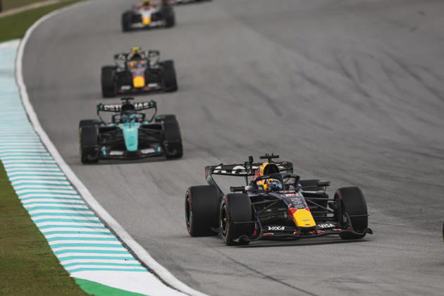 F1 - BAHRAIN GRAND PRIX IN MALAYSIA 2026 03 VERSTAPPEN Max (nld), Red Bull Racing Ford RB22, action during the 2026 Formula 1 Bahrain Grand Prix in Malaysia, 16th round of the 2026 Formula One World Championship, WM, Weltmeisterschaft from October 2 to 4, 2026 on the Sepang International Circuit, in Sepang, Malaysia - SepangMalaysia Copyright: xXavixBonillax