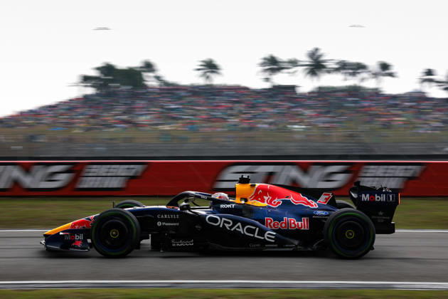 F1 - BAHRAIN GRAND PRIX IN MALAYSIA 2026 03 VERSTAPPEN Max (nld), Red Bull Racing Ford RB22, action during the 2026 Formula 1 Bahrain Grand Prix in Malaysia, 16th round of the 2026 Formula One World Championship, WM, Weltmeisterschaft from October 2 to 4, 2026 on the Sepang International Circuit, in Sepang, Malaysia - SepangMalaysia Copyright: xEricxAlonsox