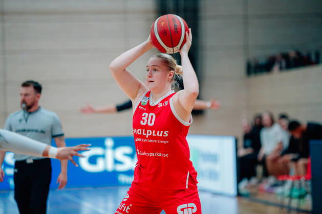 BB 1BL Halfit Lions vs. TK Hannover Luchse Estere Petrus Halfit Lions during the 2026–2027 season in the DBBL Toyota Women s Basketball Bundesliga between the Halfit Lions and TK Hannover Luchse at the SWH Arena on October 4, 2026, in Halle Saale, Saxony-Anhalt, Germany