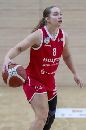 Toyota DBBL 2026–2027: HalFit Lions vs. TK Hannover, Halle an der Saale, Germany, October 4, 2026. Pictured: Anna Suckstorff, Halle an der Saale, swh Arena, Saxony-Anhalt, Germany
