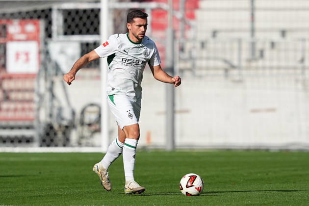 October 3, 2026, xydrx, Men s, Soccer, Friendly Match, FC St. Pauli vs. Borussia Mönchengladbach, 2026–2027 Season, Millerntor Stadium, Kevin Stoeger, Borussia Mönchengladbach, 7 DFB regulations prohibit any use of photographs as image sequences and or quasi-video Copyright: HMBxMedia YannisxDreimann