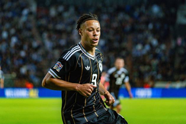 Nations League, Group A, Matchday 4, Greece vs. Germany at Toumba Stadium in Thessaloniki Derry Scherhant, Germany Copyright: xBahhoxKarax