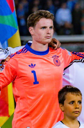 Nations League, Group A, Matchday 4, Greece vs. Germany at Toumba Stadium in Thessaloniki Florian Wirtz (Germany) Jonas Urbig (Germany) Malick Thiaw (Germany) Waldemar Anton (Germany) Copyright: xBahhoxKarax
