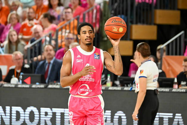 Armaan Franklin RASTA Vechta, 04 RASTA Vechta vs. Basketball Löwen Braunschweig, easyCredit Basketball Bundesliga, Matchday 4, 2026–2027 Season, October 5, 2026, RASTA Vechta vs. Basketball Löwen Braunschweig, easyCredit Basketball Bundesliga, Matchday 4, 2026–2027 season, October 5, 2026, Vechta Copyright: xEibner-Pressefoto RobertxGertzenx EP_RGN