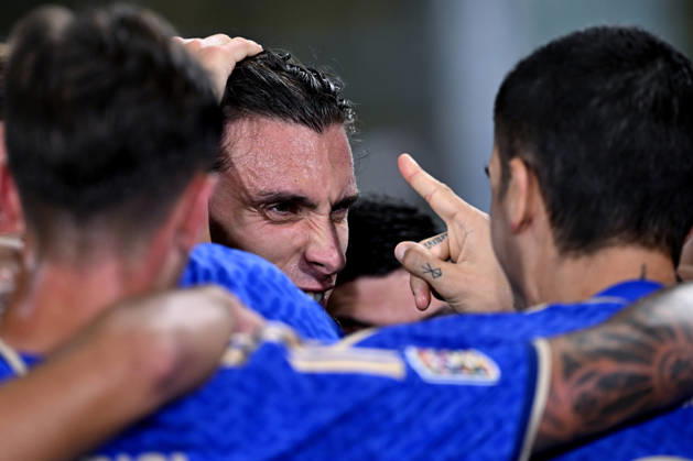 Db Bologna 05 10 2026 - Nations League Italia-Turchia foto Daniele Buffa Image nella foto: esultanza gol Riccardo Calafiori