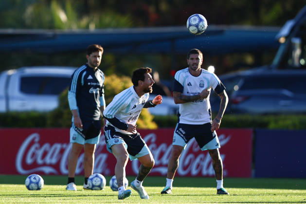 Argentina Training Session Argentina s Lionel Messi attends a training session at the Argentine Football Association (AFA) training complex in Ezeiza, on the outskirts of Buenos Aires, Argentina, on October 5, 2026, ahead of his final appearance for the national team, Nationalteam in a friendly against Benin. Buenos Aires Argentina Copyright: xMatiasxBagliettox originalFilename:baglietto-notitle261005_np3XM