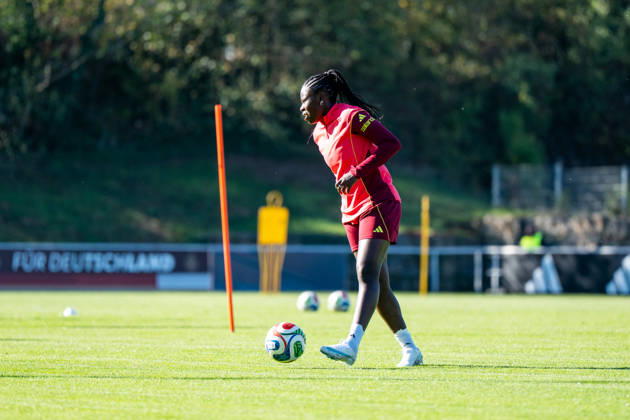 October 6, 2026, GER, Soccer, Women, Practice, DFB German National Team, Nicole Anyomi, Germany on the Ball, Heidelberg, ASV Eppelheim, Baden-Württemberg, Germany Copyright: xNordphoto Memmlerx