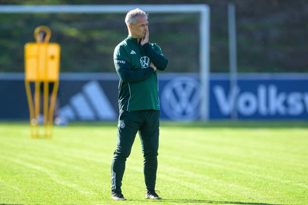 Soccer, National Team, Women, 20261006, Fraining DFB Women Pictured: Germany National Team Coach Christian Wück, Eppelheim ASV, Eppelheim, Baden-Württemberg, Germany Copyright: Passion2Press MarkusxFischerx