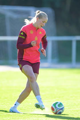 Soccer, National Team, Women, 20261006, Fraining DFB Women Pictured: Camilla Küver Germany Eppelheim ASV Eppelheim Baden-Württemberg Germany Copyright: Passion2Press MarkusxFischerx