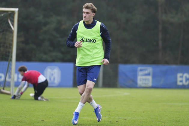German Soccer, Training Session, 3rd Division, 2026–2027 Season, NVB Campus, SV Meppen, Tuesday, October 6, 2026, Morning Practice: Tony Rölke as a guest player at the Meppen training session of the 3rd Division team Copyright: xLennxLuebbersx