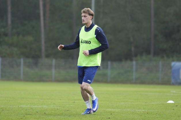 German Soccer, Training Session, 3rd Division, 2026–2027 Season, NVB Campus, SV Meppen, Tuesday, October 6, 2026, Morning Practice: Tony Rölke as a guest player at the Meppen training session of the 3rd Division team Copyright: xLennxLuebbersx