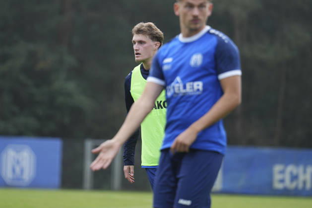 German Soccer, Training Session, 3rd Division, 2026–2027 Season, NVB Campus, SV Meppen, Tuesday, October 6, 2026, Morning Practice: Tony Rölke as a guest player at the Meppen training session of the 3rd Division team Copyright: xLennxLuebbersx