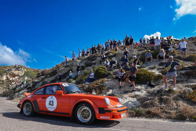 26eme Tour de Corse Historique 2026 - Corsica Christian Chambord competes during the first stage ES 01 Notre Dame de la Serra of the 26eme Tour de Corse Historique 2026 in Calvi, Corsica, France on October 6, 2026. Photo by Shootpix ABACAPRESS.COM Calvi Corsica France  Copyright: xShootpix ABACAx