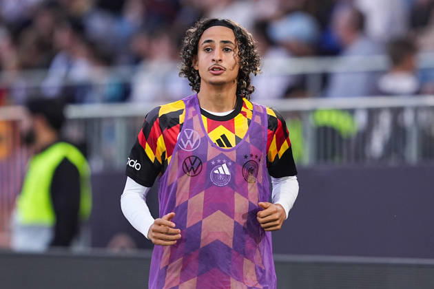 October 6, 2026, xydrx, Men s, Soccer, International Match, U21, European Championship Qualifiers, Germany vs. Georgia, 2026–2027 Season, Schüco Arena, Wael Mohya, GER, 21 DFB regulations prohibit any use of photographs as image sequences and or quasi-video Copyright: HMBxMedia YannisxDreimann
