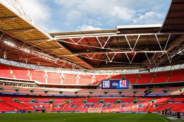 England v Czechia UEFA Nations League, Tuesday 6th October 2026: Wembley Stadium before the UEFA Nations League Group C Fixture between England and Czechia at Wembley Stadium, Wembley in London, England. (Photo by Alex Ferrelly Sports Press Photo) Copyright: xAlexxFerrelly SportsxPressxPhotox Sportspressphoto_SPR247078