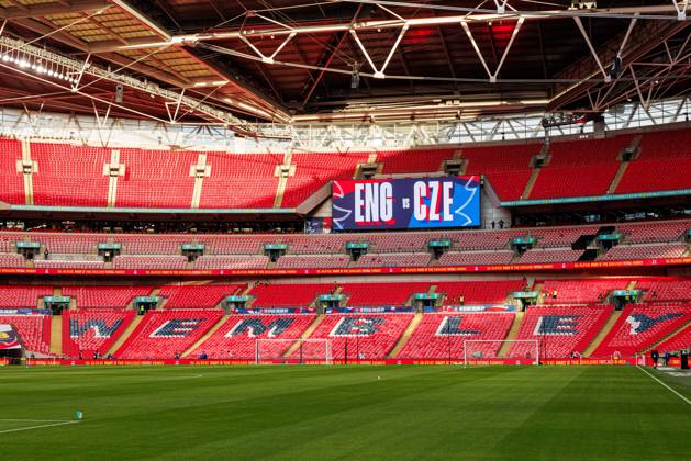 England v Czechia UEFA Nations League, Tuesday 6th October 2026: Wembley Stadium before the UEFA Nations League Group C Fixture between England and Czechia at Wembley Stadium, Wembley in London, England. (Photo by Alex Ferrelly Sports Press Photo) Copyright: xAlexxFerrelly SportsxPressxPhotox Sportspressphoto_SPR247087