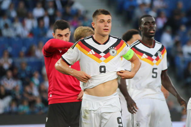 October 6, 2026 Men s Soccer 2026–2027 UEFA U-21 European Championship Qualifiers Matchday 12 Germany vs. Georgia SchücoArena, Bielefeld Nicolo Tresoldi Germany, 9, white Bielefeld, North Rhine-Westphalia, Germany