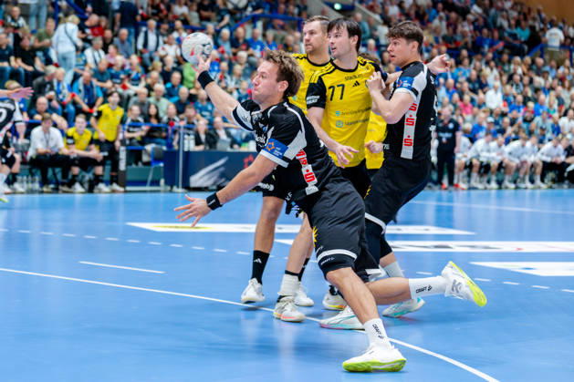 Solingen, October 6, 2026, Handball, Men s, EHF, European League, Group Stage, Matchday 2, 2026–2027, Bergischer HC vs. IK Sävehof, Tom Bergner (Bergischer HC), 28 shots on goal