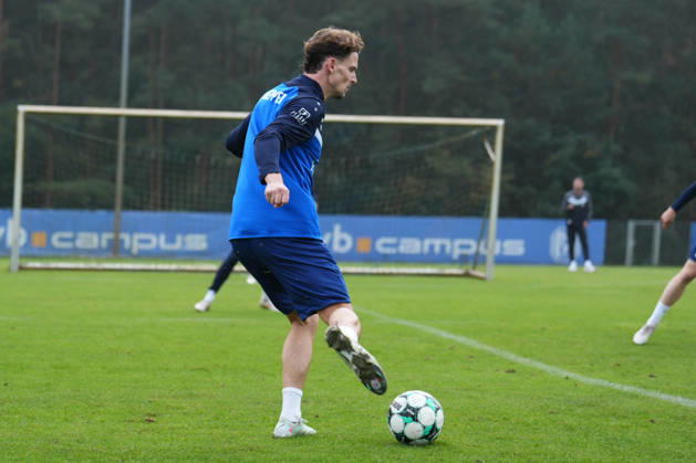 German Soccer, Training Session, 3rd Division, 2026–2027 Season, NVB Campus, SV Meppen, Tuesday, October 6, 2026, Morning Training with Guest Player Moritz Heyer, SV Meppen in Action Copyright: xLennxLübbersx