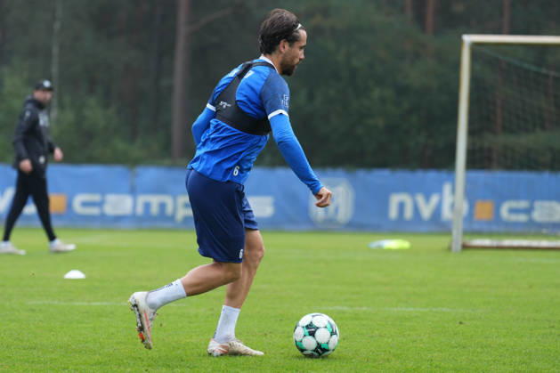 German Soccer, Training Session, 3rd Division, 2026–2027 Season, NVB Campus, SV Meppen, Tuesday, October 6, 2026, Morning Training: Ersin Zehir, SV Meppen, 6 on the ball Copyright: xLennxLübbersx