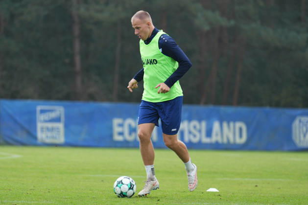 German Soccer, Training Session, 3rd Division, 2026–2027 Season, NVB Campus, SV Meppen, Tuesday, October 6, 2026, Morning Training: Jannic Ehlers, SV Meppen, 17 on the ball Copyright: xLennxLübbersx