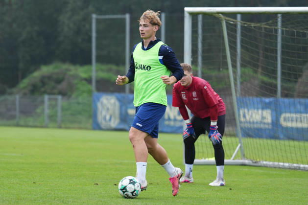 German Soccer, Training Session, 3rd Division, 2026–2027 Season, NVB Campus, SV Meppen, Tuesday, October 6, 2026, Morning Training: Florian Bähr, SV Meppen, 39 on the ball Copyright: xLennxLübbersx