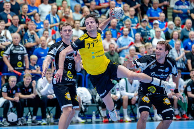 Solingen, October 6, 2026, Handball, Men s, EHF, European League, Group Stage, Matchday 2, 2026–2027, Bergischer HC vs. IK Sävehof, Jesper Roisland (IK Sävehof), 77 shots on goal
