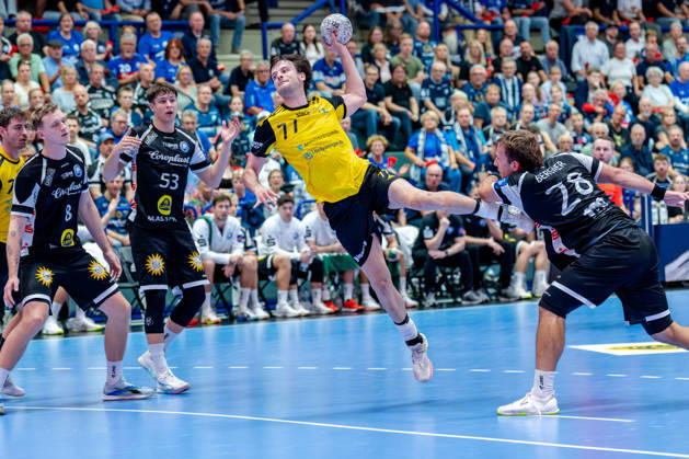 Solingen, October 6, 2026, Handball, Men s, EHF, European League, Group Stage, Matchday 2, 2026–2027, Bergischer HC vs. IK Sävehof, Jesper Roisland (IK Sävehof), 77 shots on goal